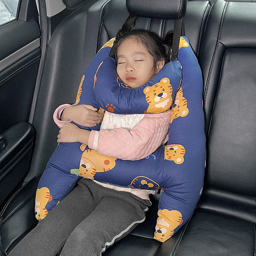 叮贝奇车载护肩抱枕儿童睡觉神器