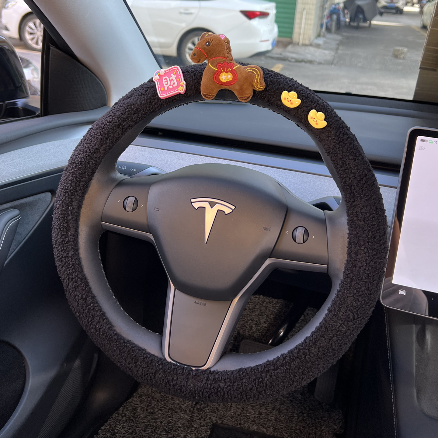 车方向盘保护套可爱卡通冬季毛绒加热女士高级感2026新款汽车把套,汽车用品/电子/清洗/改装,方向盘套,淘宝优惠券,粉丝福利购,淘宝优惠卷