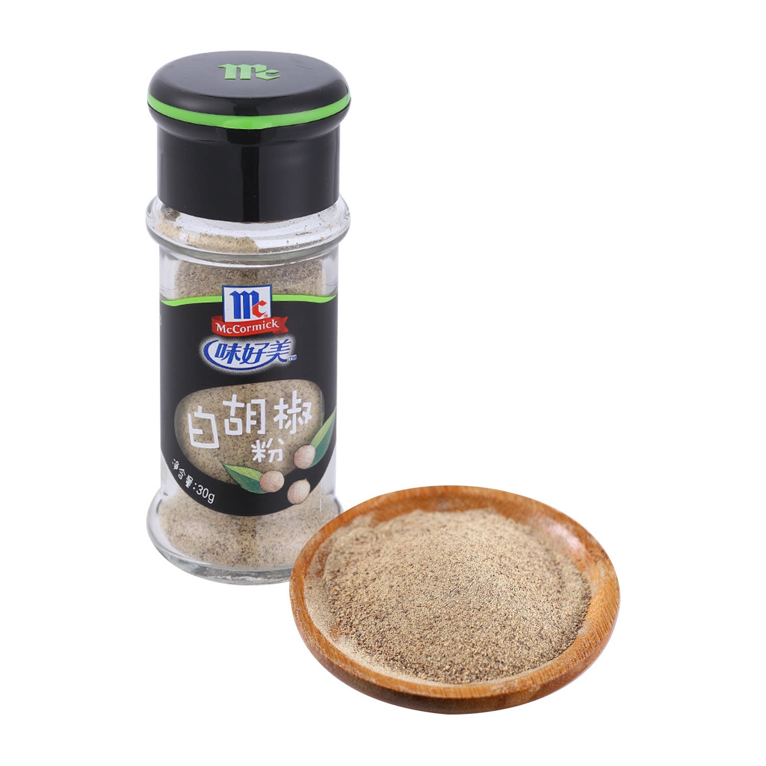 沃集鲜味好美白胡椒粉30g家用煲汤烧烤去腥增香调味料沃尔玛代购