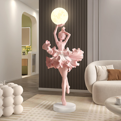 高级感女孩灯饰摆件智能蓝牙音响