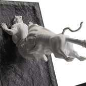 未必是真实 SECRET 你看到 陈文令牛气冲天艺术雕塑摆件