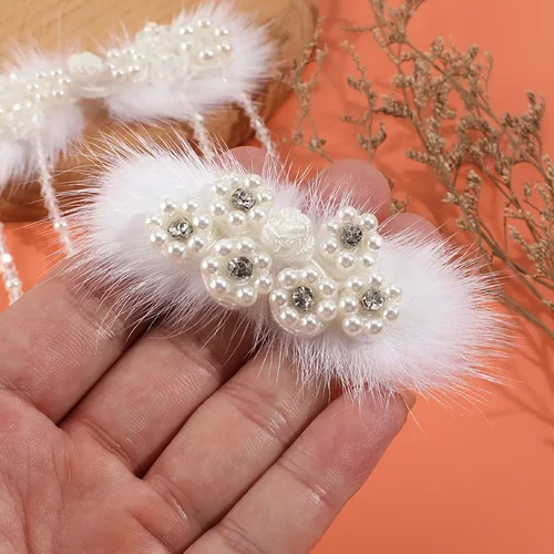 旗袍扣珍珠水晶流苏盘扣中式国风