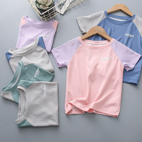 儿童速干衣运动套装训练短袖