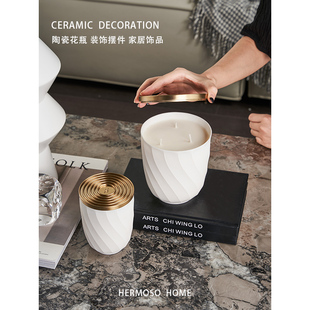 流沙系列香氛香薰蜡烛卧室小众高级礼盒摆件大容量助眠 HERMOSO