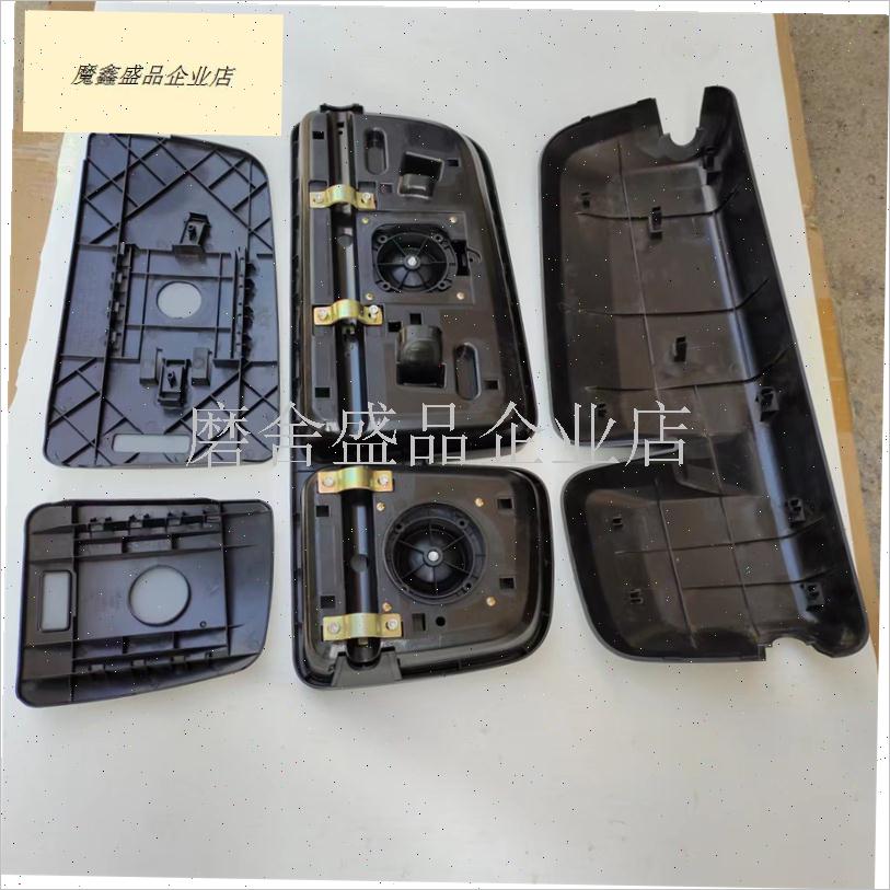 适配 陕汽德龙M30m00S后视镜总成反光镜镜片L5000电加热倒车镜后.