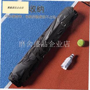 羽毛球网架+网便携式可折叠标准羽毛球网+支架室内W户外单双打网.