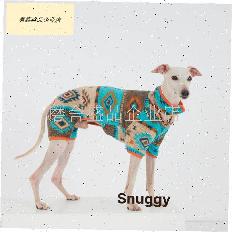 腊肠犬衣服 小灵缇惠q比特 狗狗秋冬款保暖衣腊肠狗衣服厚款四脚.
