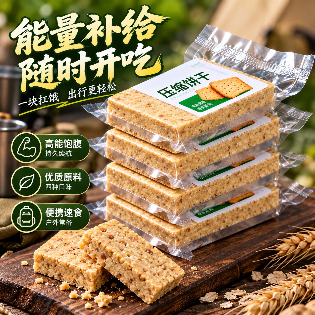 压缩饼干官方旗舰店独立包装干粮
