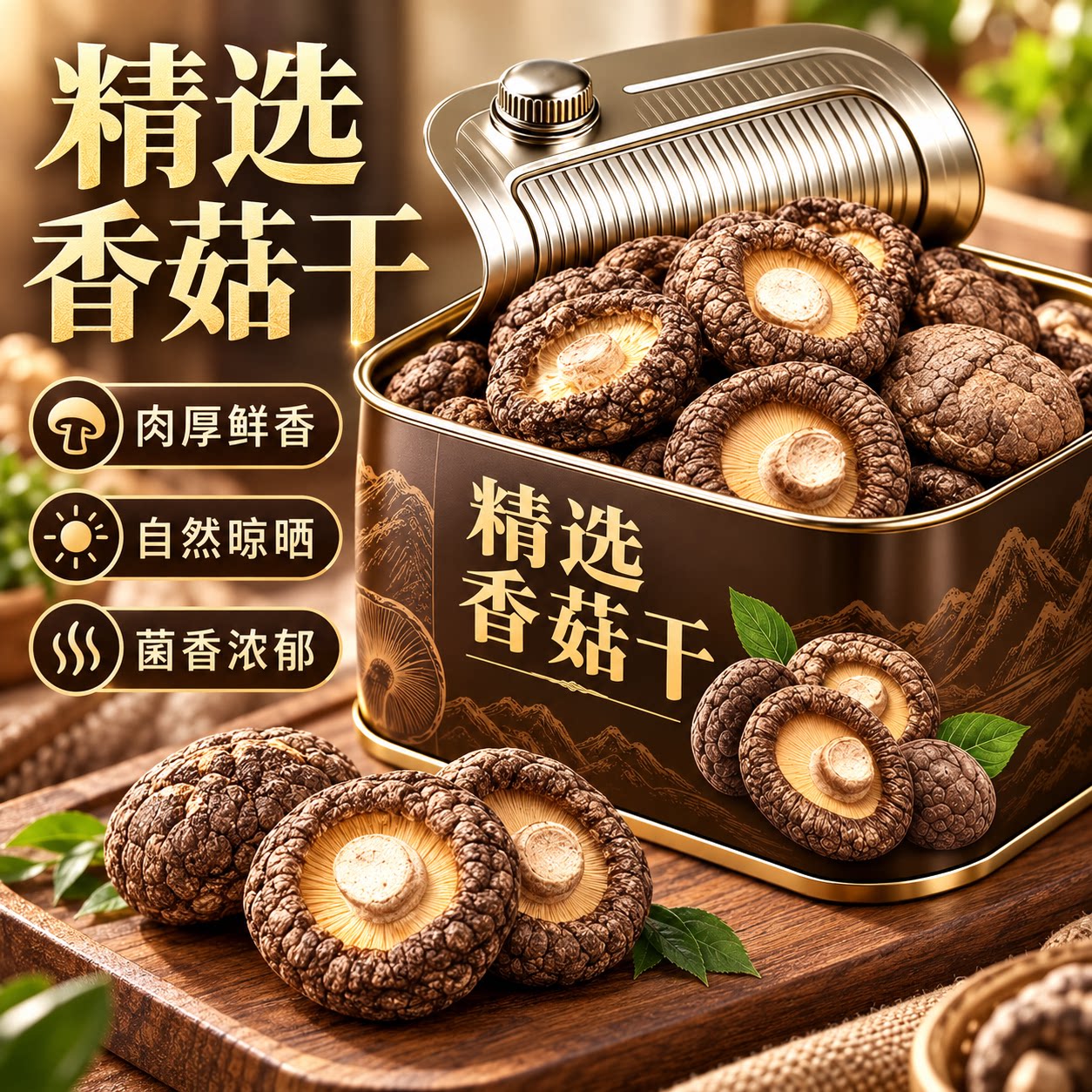 特级香菇干货袋装肉厚鲜嫩煲汤