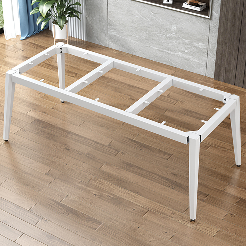 桌腿支架铁艺桌子腿书桌支撑架岩板餐桌架长方形桌架子金属桌腿脚