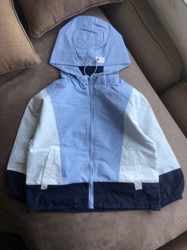 这外套绝了 中大童连帽双层春秋冲风衣外套110-160（宽松版型）