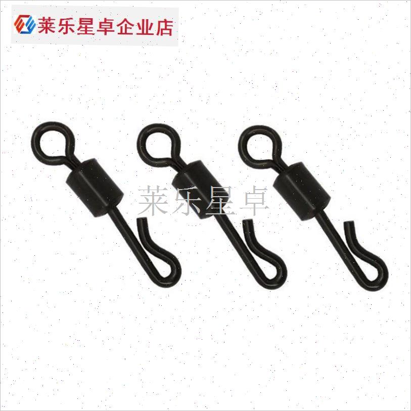 8字环QC转环钓鱼小配件快速换子线连接环反底钓V组欧鲤垂钓用品.