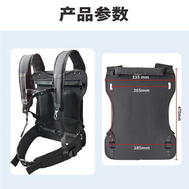 揹负系统双肩抱婴袋设备改装揹包配件背架l可拆卸影视器材负重神;