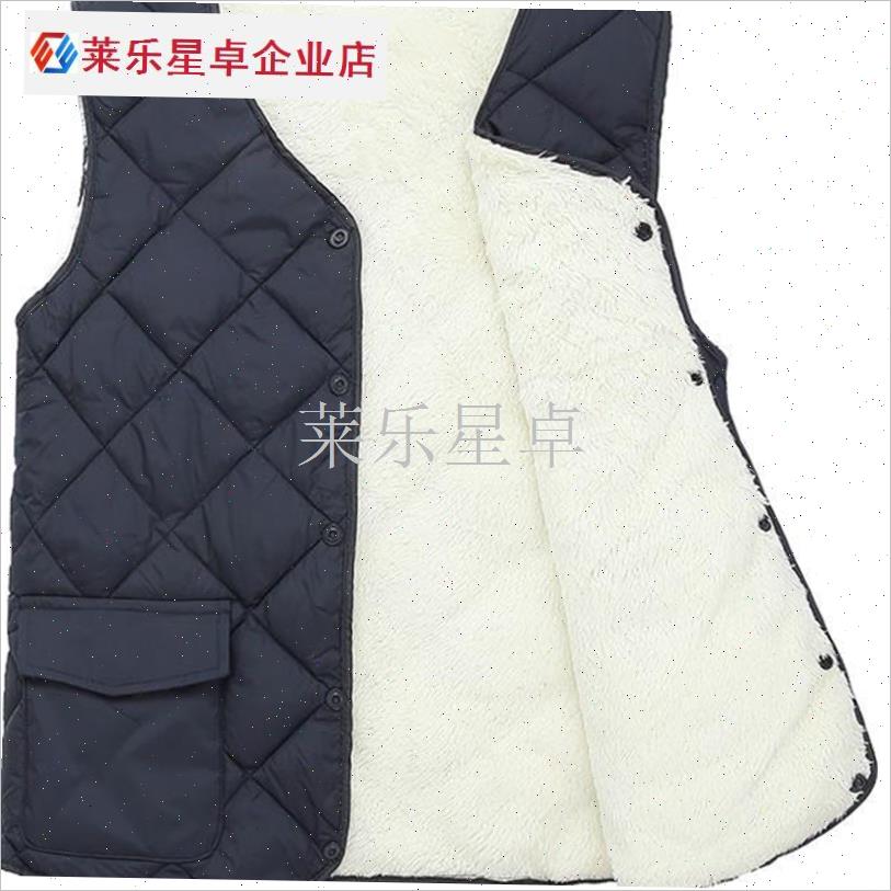 断码清仓中老年男士加绒羽绒棉马甲爸爸装背P心男短款内穿保暖贴.