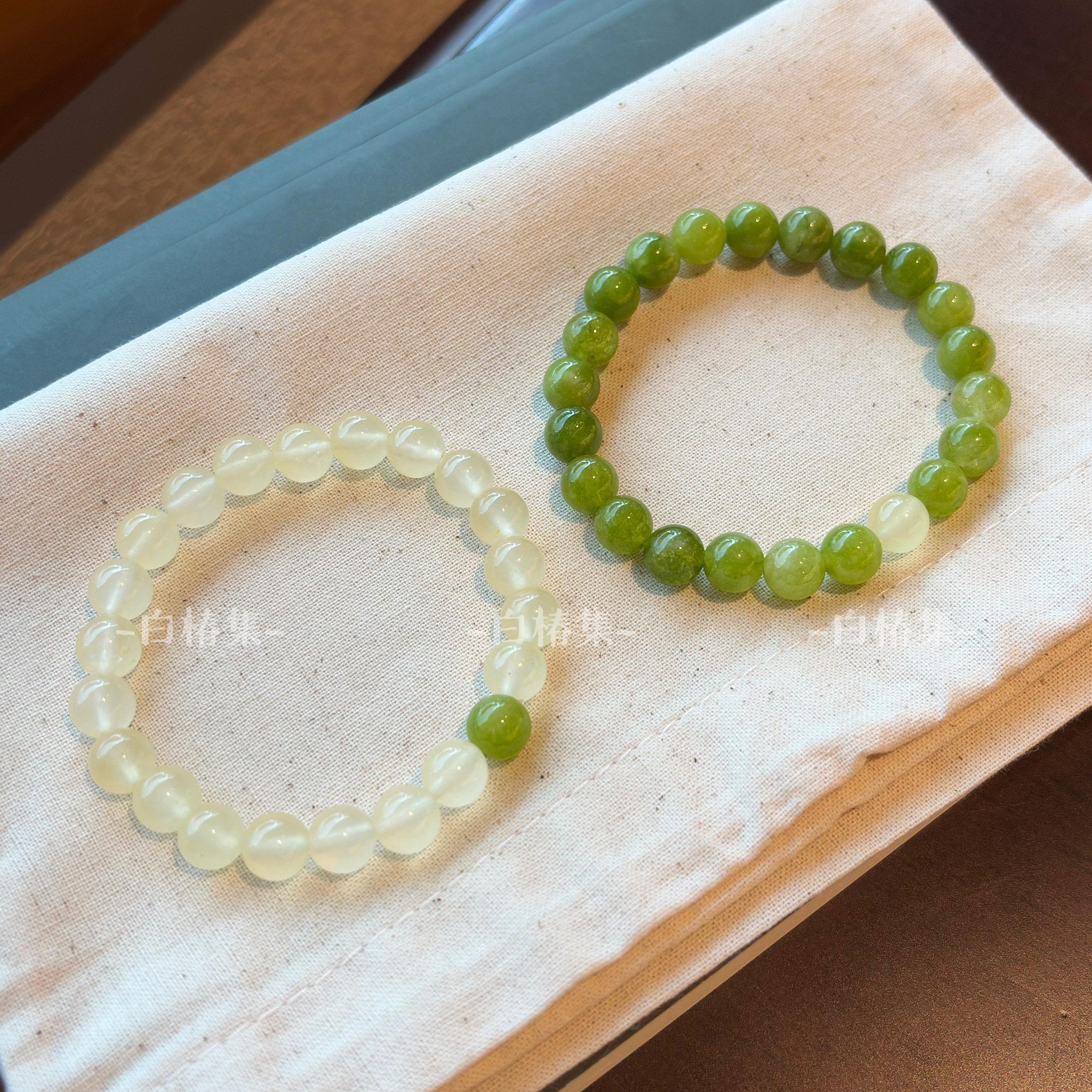 新中式玉髓串珠手链 小众设计高级感复古vintage国风玉石叠戴手串,饰品/流行首饰/时尚饰品新,手链,淘宝优惠券,粉丝福利购,淘宝优惠卷