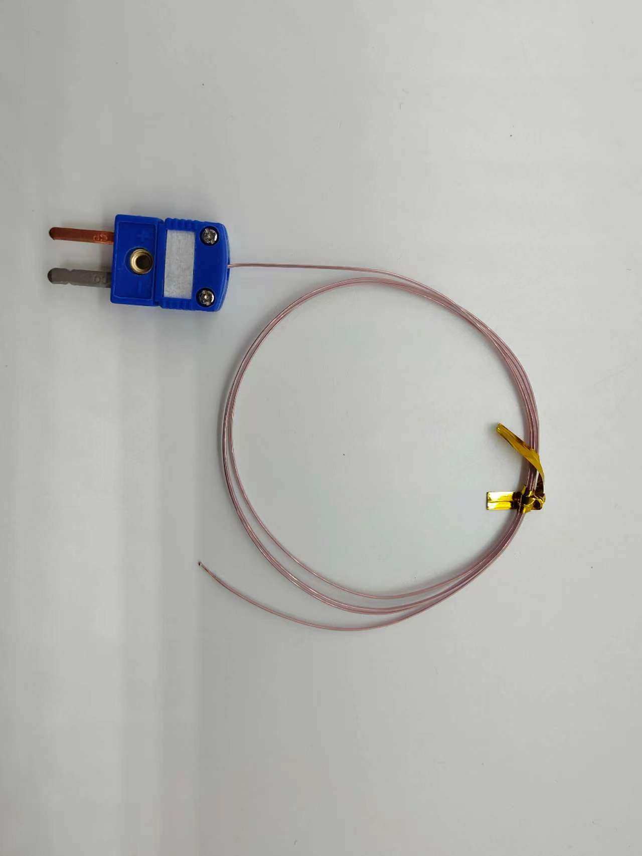 测温线tt-t-24 smpw-t-m带蓝色插头t型热电偶测温线t型快速响应线