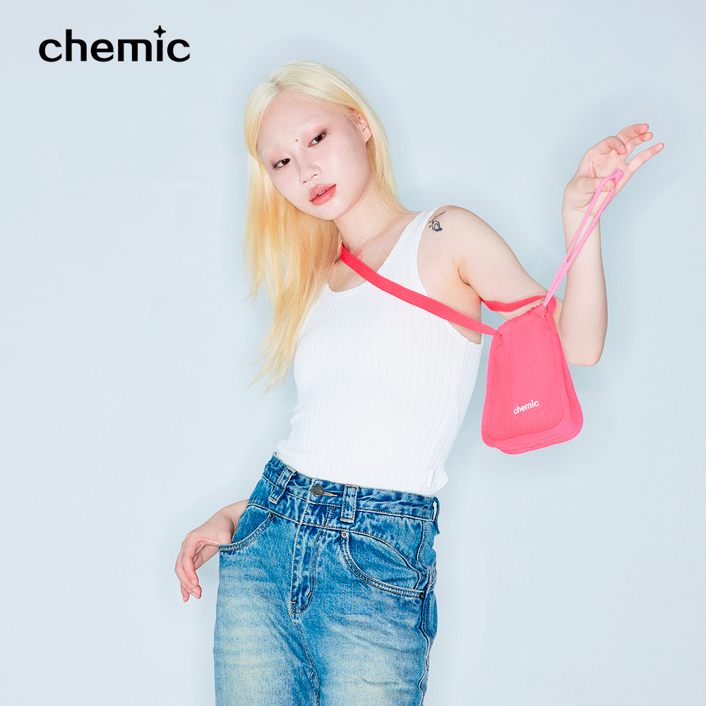 chemic手机包三色小方包