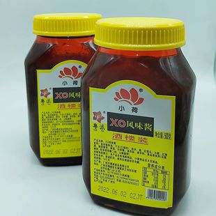 包邮 小荷牌XO风味酱500g小荷xo酱酒楼装 粤派xo风味酱炒饭捞面调料