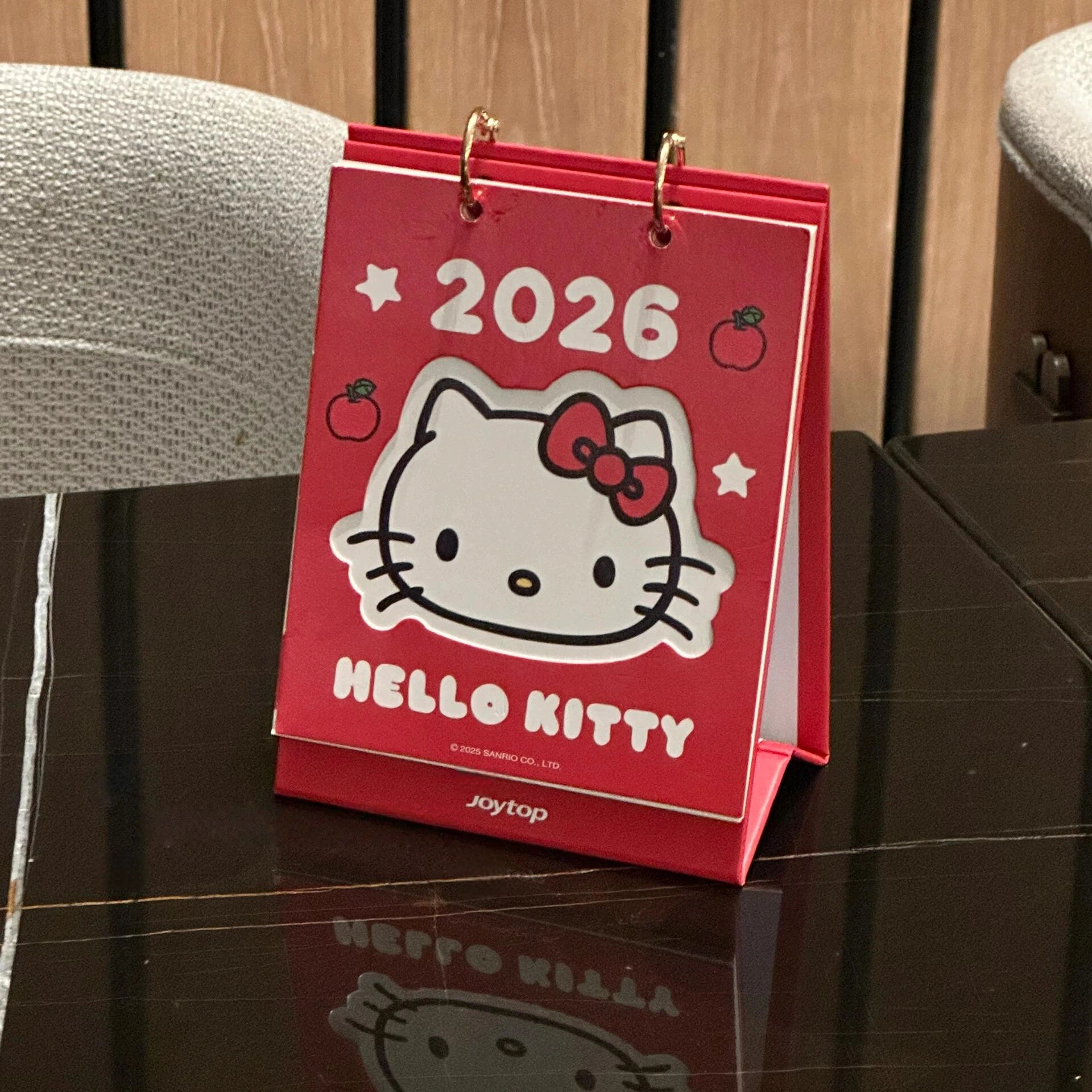 哇！这kitty台历也太可爱了吧！
