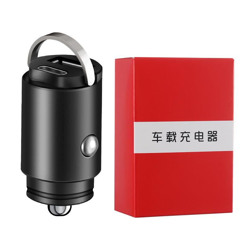 车载电器超级快一拖二三PD3充0zz-ysy-1W汽车点烟充器转换插头sub