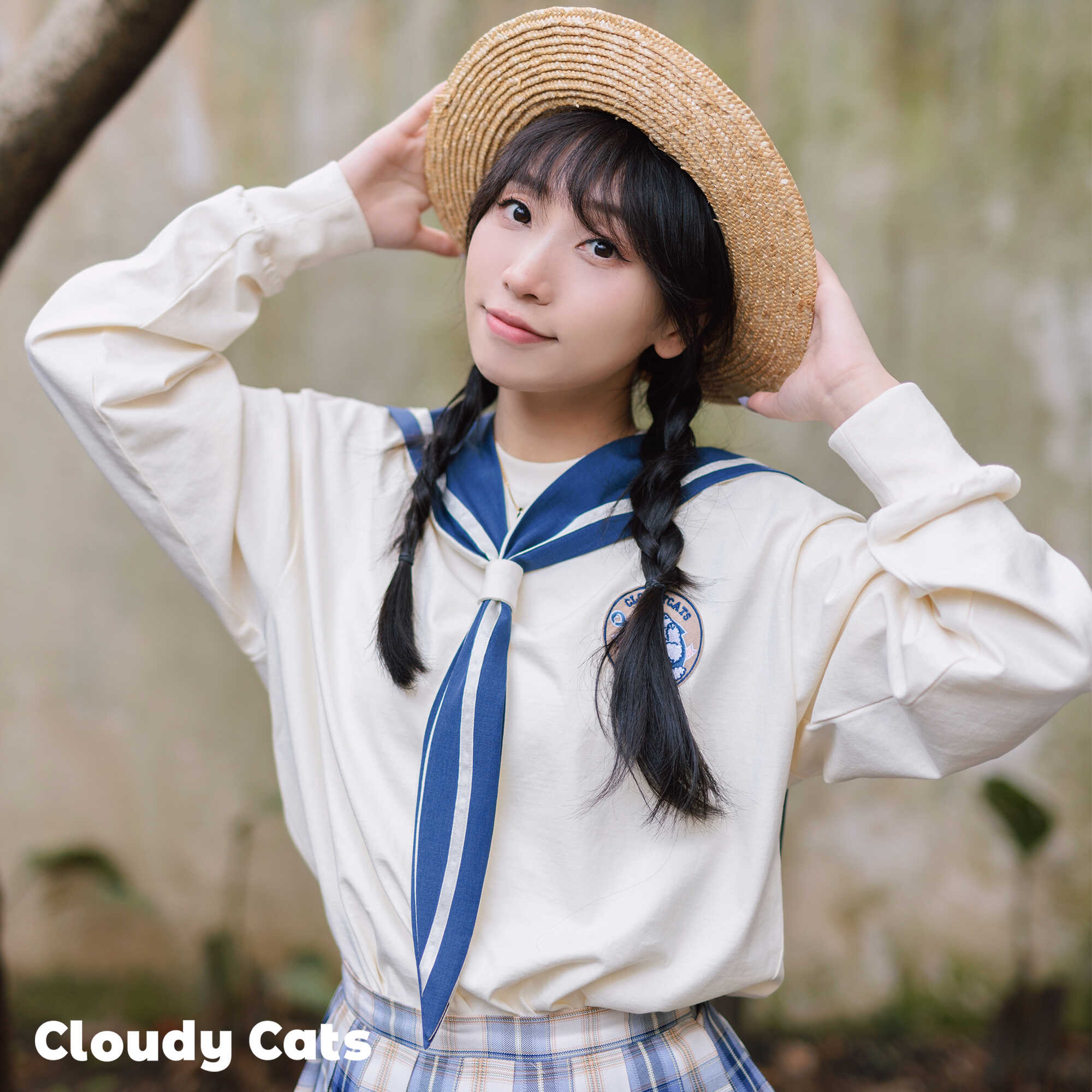 CloudyCats春夏海军领男女同款