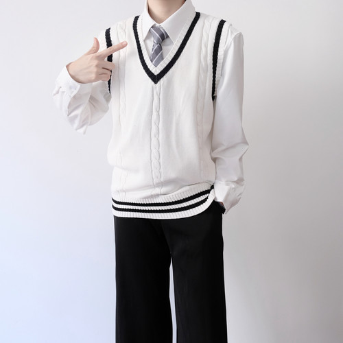 dk颜沐溪男女款春夏季针织背心