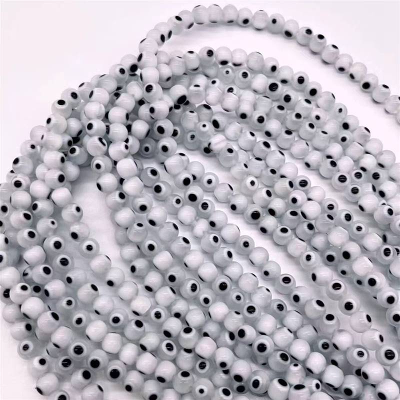 爆款千花琉璃珠子diy饰品配件散珠做手链项链珠子散珠配件圆珠