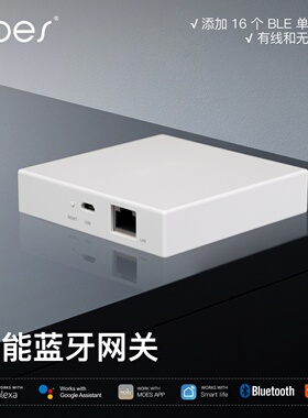 涂鸦智能家居BLE Mesh有线蓝牙网关app远程控制beacon mesh网关