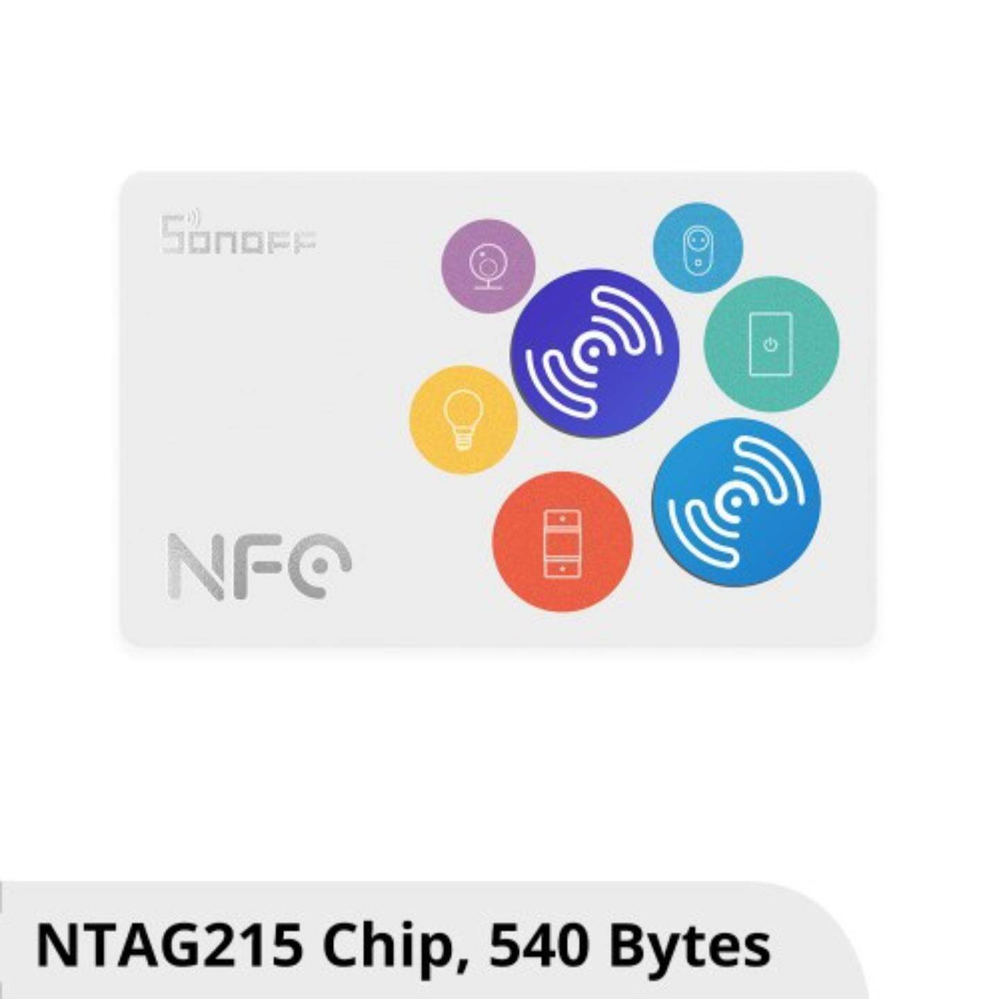 Sonoff NFC Tag 手机接触NFC标签随意贴智能家居配件