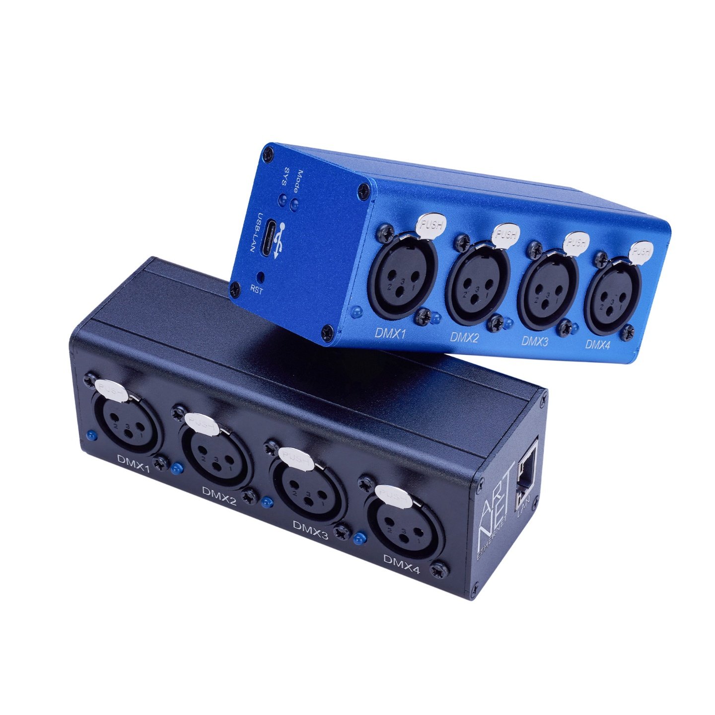 ART-NET  ARTNET DMX512 控制器4口MINI