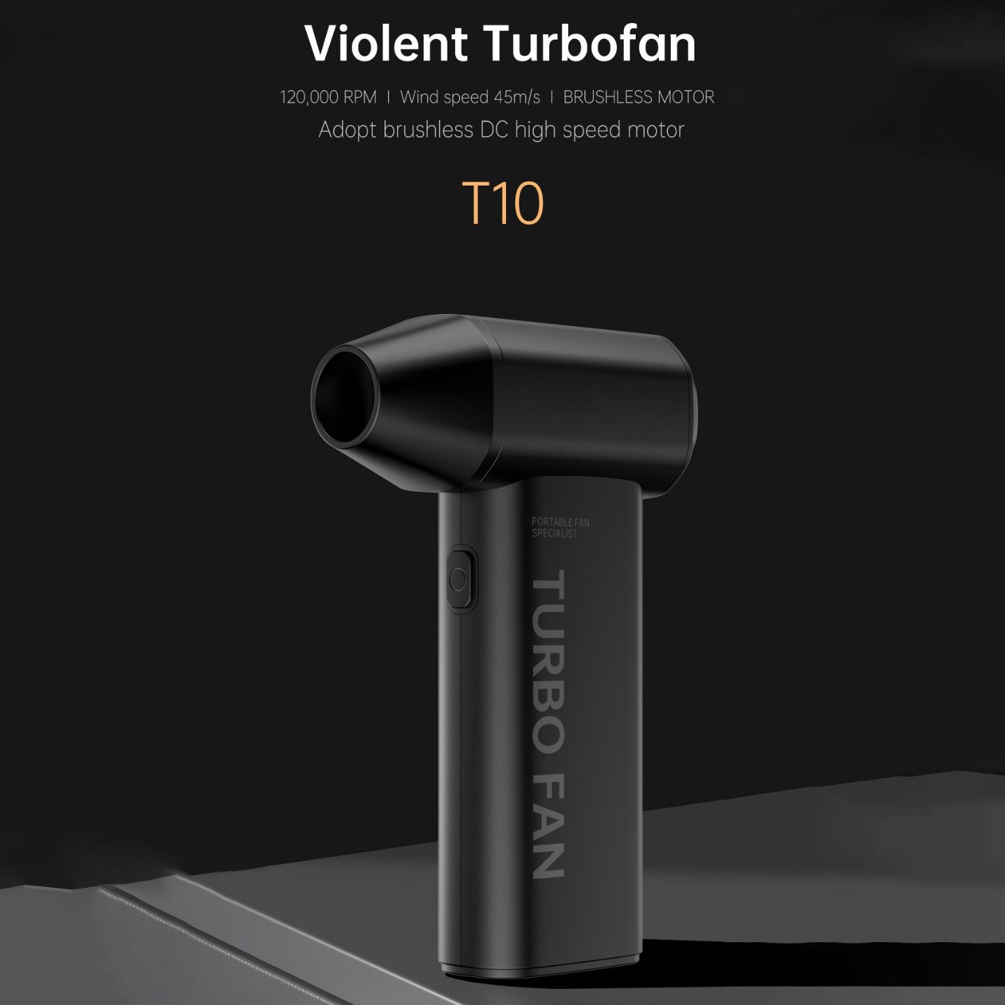 户外暴力风扇手持高速风扇X5吹风机暴力风扇野营涡轮风扇