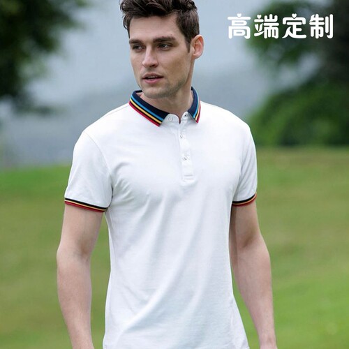 高端定制POLO衫2026新款宽松商务休闲上衣刺绣职业装工衣工作服潮