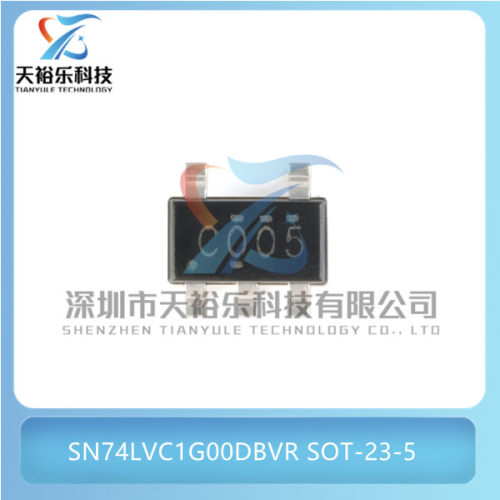 原装 SN74LVC1G00DBVR 封装SOT-23-5 贴片 单路2输入逻辑芯片