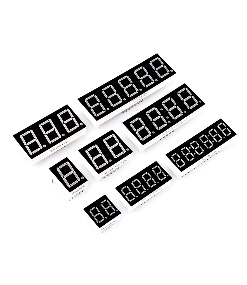 5英寸数码管1位共阴共阳  10脚  5011as/ah共阳5011bh/bs