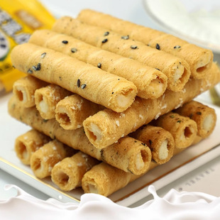 夹心蛋卷酥独立小包装老式饼干零食大全各种美食孕妇吃的休闲食品