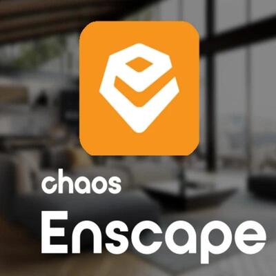 Enscape 3DWin破解版Rhino/SketchUp/Archicad实时渲染插件预设库