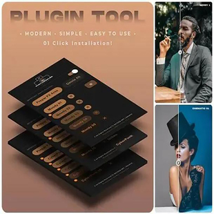 PS汉化插件Photographer Toolbox v1.3 PS调色插件高质量滤镜效果