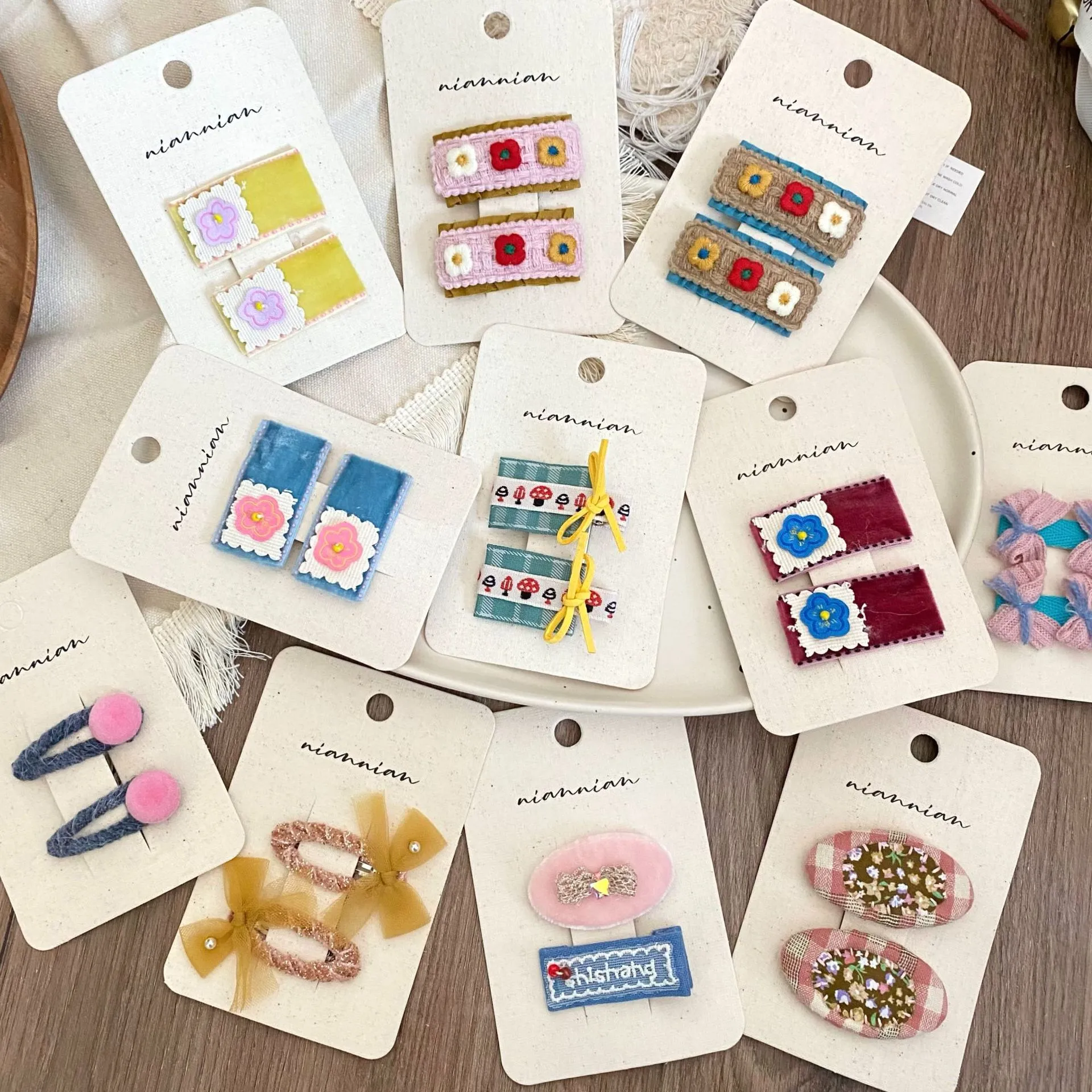 念念新款甜美花朵蝴蝶结儿童发夹发卡边夹刘海夹,童装/婴儿装/亲子装,发饰,淘宝优惠券,粉丝福利购,淘宝优惠卷