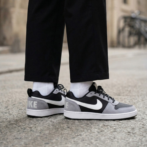 Nike Court Borough Low Prem男鞋板鞋防滑低帮影子灰844881-005