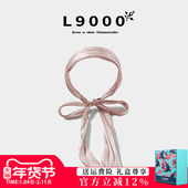 L9000 煦色韶光宽边遮白发发箍高级感气质可爱绸缎头饰飘带头箍女