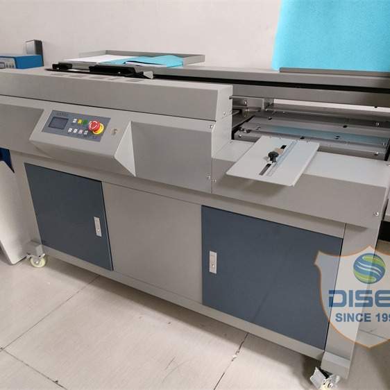 Book binding machine全自动侧胶胶订机无线A3A4胶装机的生产