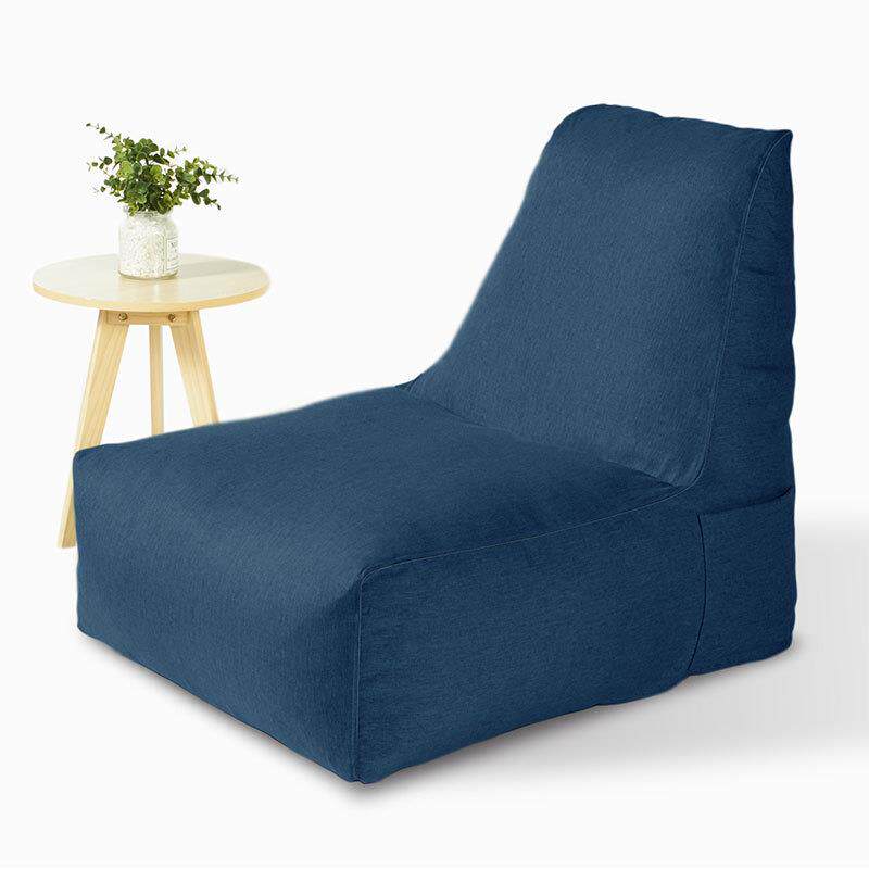 躺床棉麻布艺豆袋无内袋海绵块榻榻米户外室内网红休闲懒人小沙发