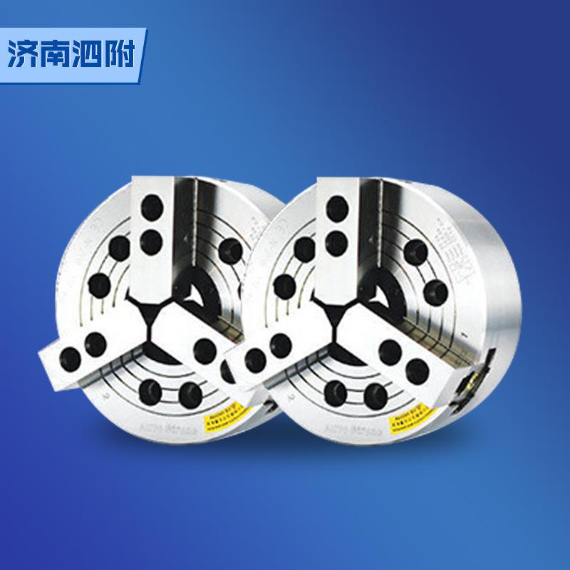 机床附件数控车床内置式三爪中空卡盘中实气动卡盘