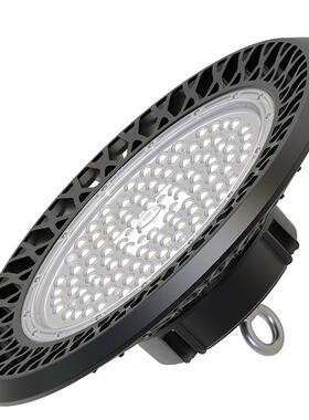 160LM/W高光效300W大功率工厂灯仓库工业照明UFO防水防尘工矿灯