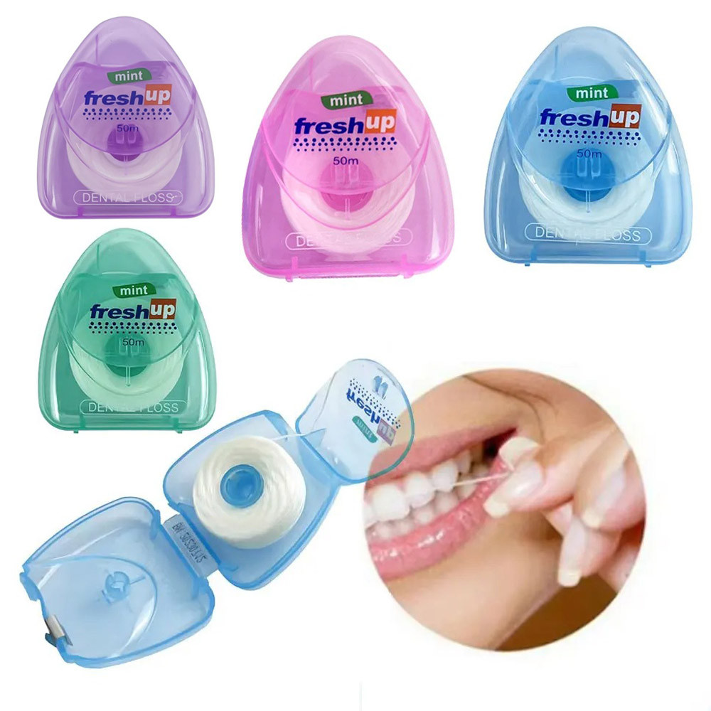 freshup丰禾牙线超细扁线清口腔