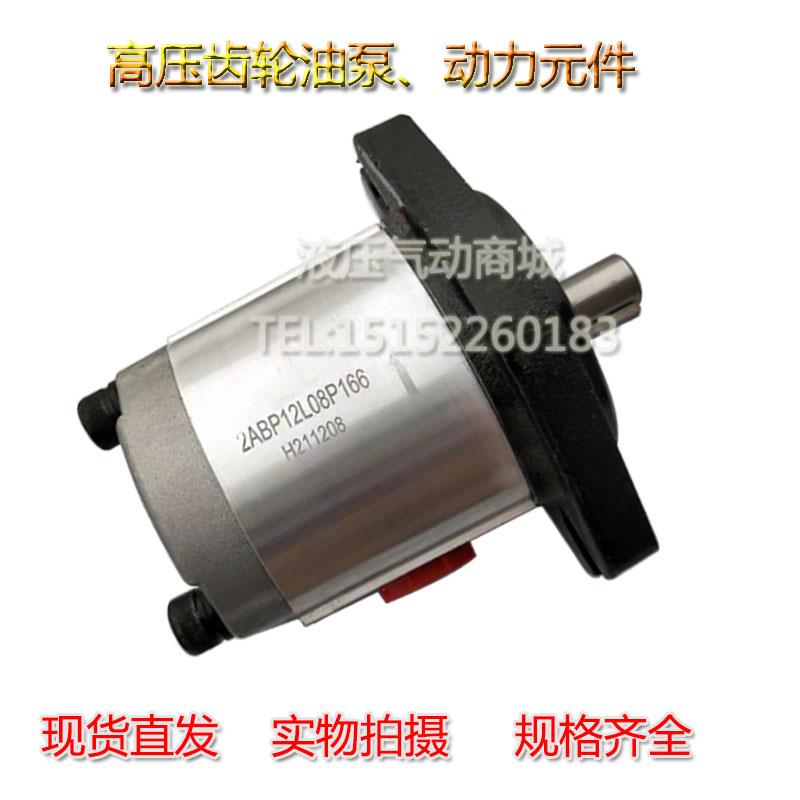 液压油泵高压齿轮泵2ABP12L08P166 微型齿轮泵 液压齿轮泵总成