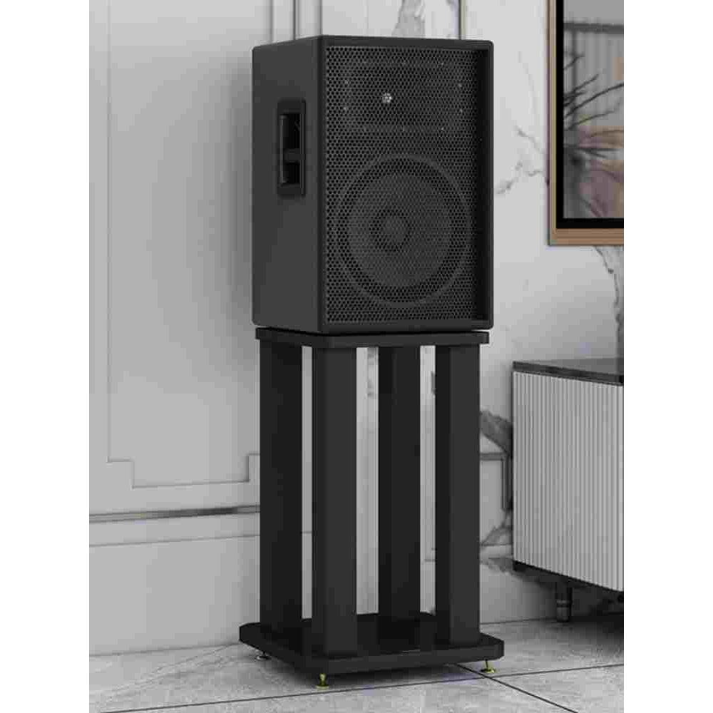 专业音箱脚架8寸10寸12寸15寸舞台落地书架音响避震底座金属支架