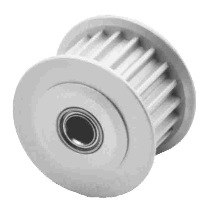 同步轮惰轮 两侧双轴承EVD47钢制镀镍S5M型S5M100 S5M150 S5M250