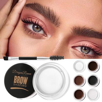 White Brown Eyebrow Tint Eyebrow Gel Wax Brow Soap Set