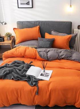 bed sheets set cotton quilt duvet cover beddings 4sets Queen